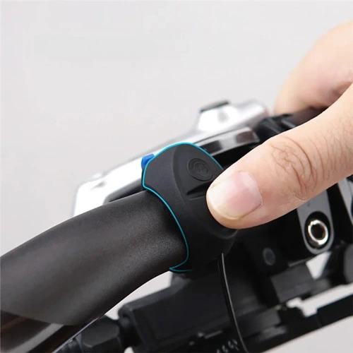 TWB-105-P | Elektrische Fahrradklingel USB 120 dB | Türklingel mit eingebautem Akku | 4 Klangmodi