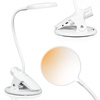 Schreibtischlampe, LED-Schulklammer mit Clip für den Tisch | Touch-Schalter | Q5-3