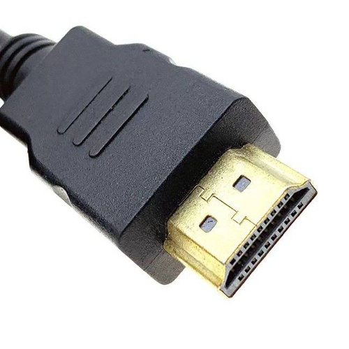 HDMI-Kabel | HDMI 1.4, 4K, 3D, 48 bit, 1,5 m | schwarz | HL1.5-1.5M-Black