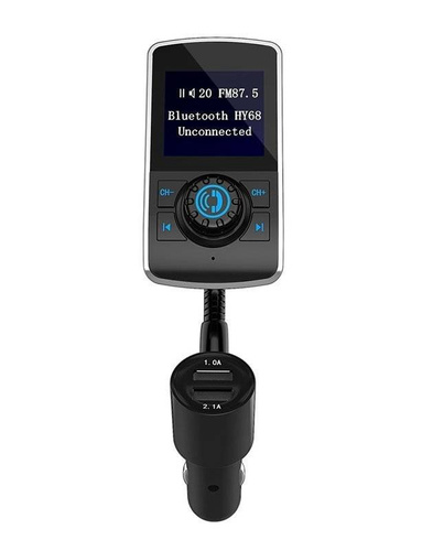 Multifunktions-FM-Transmitter fürs Auto | 4-in-1 | BC68-Schwarz