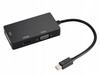 Mini DisplayPort (Thunderbolt) zu HDMI | DVI | VGA | HVD-20CM Adapter