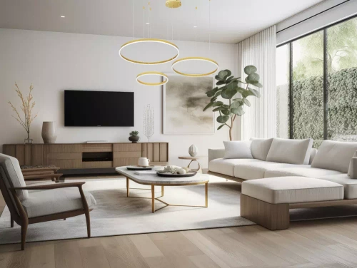 Mehrfachfunktionale moderne Pendelleuchte | LED | Gold | RLK-C03-136W-G
