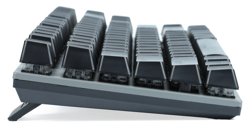 Gaming-Tastatur mit RGB-LED-Hintergrundbeleuchtung, kurz, blaue Schalter | T71