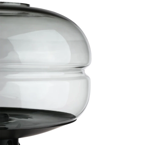 Stilvolle Nachttischlampe mit Glaslampenschirm | Moderne Glas-Tischlampe | BH-233-TS