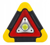 Taschenlampe - LED-Warnblinkleuchte mit Powerbank und Solarmodul | HB-6609