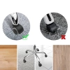 Universelle Bürostuhlrollen | 5er Set Möbelrollen | Drehstuhlrollen | WXL-D50MM-5PCS