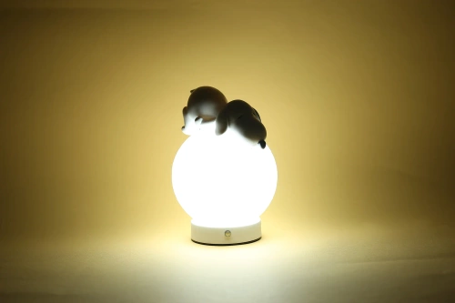 Nachtlicht mit Helligkeitsregelung | Kabellose Kinderlampe | JX26-Dog