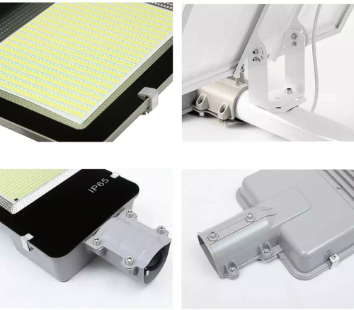 Straßenlaterne, Solar-LED-Lampe 2000W | 20Ah, IP65, 628 LED SMD5730 | großes Solarpanel 6V/25W | Fernbedienung | LDT-B628