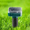 Tierschreck Solarbetriebener Spike | 2 Stück | YSJ-1265-SCHWARZ