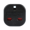 Netzadapter UK auf EU/PL | schwarz | AD-EU96