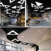 Deckenleuchte Pendelleuchte LED 50W | dreieckig | Aluminium | flimmerfrei | Φ80x6 | LPL-006