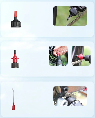 Fahrradkettenöl | Fett mit drei Applikatoren | 13FK0002
