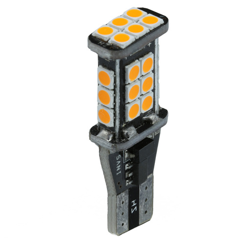 LED-Autolampe T15 W16W 24 SMD 2835 CANBUS ORANGE