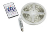 LED-Band WS2812B RGBIC 5 m | Neon, Lichterkette | Fernbedienung IR, Bluetooth, IP65, USB | ASF-RGB-5M