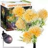 Solarblume | Solar-LED-Gartenlaterne Oset | 65 cm, 600 mAh | FLD-14-GELB