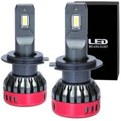 LED-Scheinwerferlampe | H7 | 100 W | 12–24 V | F6 CSP | Set