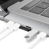 USB-C-Hub | 2x USB-A + 2x USB-C + SD-Kartenleser + TF-Kartenleser + HDMI, 7-in-1 Adapter |