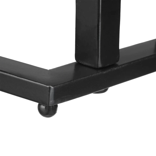 Handtuchhalter, dreifach | 45 cm | schwarz | TRF-450-BLACK