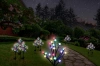 Solarblume | Solar-LED-Gartenlaterne Baum mit Rosen | 70 cm, 600 mAh | FLD-08-C