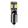 WW Auto LED Birne BA9S 5 SMD 5050 CAN BUS Warmweiß