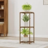 Holzblumenständer für Töpfe | Pflanzenständer | Blumenregal | NZ237-BAMBOO