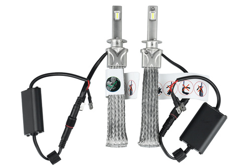 LED Scheinwerferlampen H1 K3 CSP | 54 Watt | 20.000 lm | 2 Stück