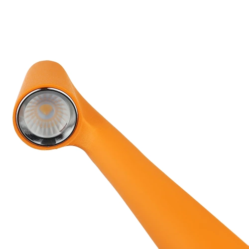 Kabellose Nachttischlampe mit eingebautem Akku | Lampe mit Touch-Steuerung | HMS-455-ORANGE | Tischlampe 43cm