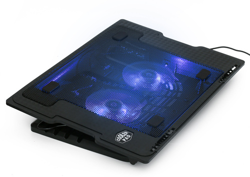 Kühlunterlage - Laptop-Ständer 9-17'' | F2-SCHWARZ