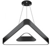 LED-Pendelleuchte | 36 W | dreieckig | Aluminium | CCD flimmerfrei | Ø 60x6 cm | LPL-006