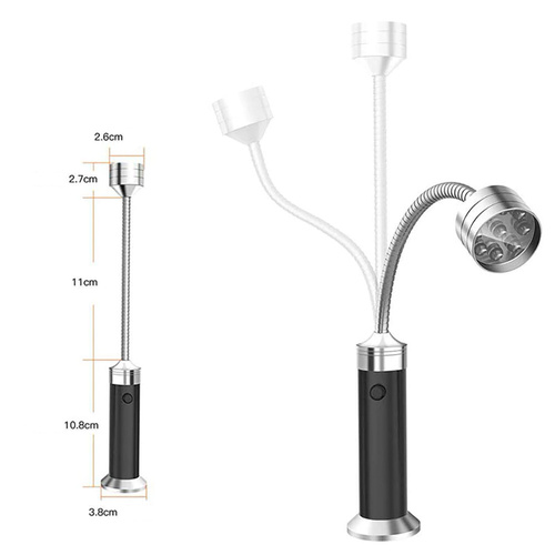 LED-Grillleuchte | 9 LEDs, 75 lm, magnetische Basis | TL-849