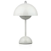 Stilvolle Tischlampe | Kabellose Nachtlichtlampe mit drei Leuchtfarben | HJA27-1-GREY