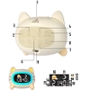 Wecker mit LED-Licht | Uhr mit Farbwechsel-Funktion | SG-5-W