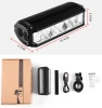 Leistungsstarkes 1200lm LED-Frontlicht fürs Fahrrad | Wasserdichtes, per USB wiederaufladbares Fahrradlicht | Fahrradlichter mit 3 Modi | IPX5 EOS630