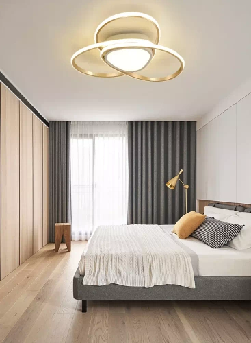 Moderne Deckenleuchte, die die Lichtfarbe verändert| LED | Fernbedienung