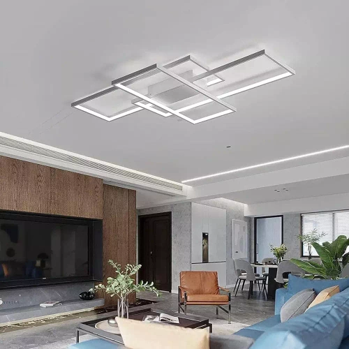 Moderne Deckenleuchte | LED-Deckenleuchte | Weiß | XL-016-82W-W