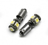 LED-Autolampe BA9S 5 SMD 5050 CAN BUS