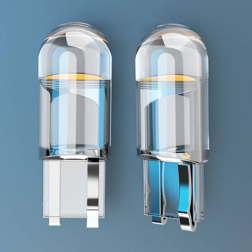 LED Birne W5W T10 HPC COB Transparent | Kristalline Beschichtung