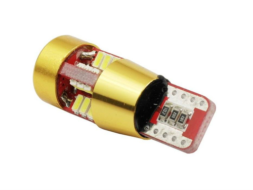 Auto LED Birne W5W T10 27 SMD 3014 CAN BUS GOLD