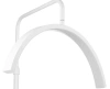 Tätowierstudio-Lampe | Schattenfreie LED-Kosmetiklampe | Bodenlampe für Kosmetiksalons, Wimpern- und Nagelstyling | EPT-135-WEISS