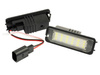 LED-Kennzeichenbeleuchtung für VW Golf 4 5 6, Passat B6 B7 CC, Polo, Seat Leon, Ibiza, Porsche Cayenne | LHLP016S28
