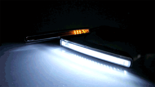 54 SMD 3014 LED-Tagfahrlichter mit Blinker | DRL 21