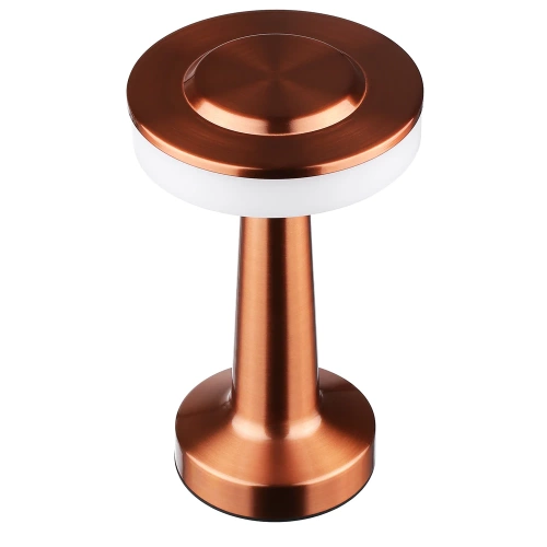 Kabellose Tischlampe | Touch-Nachtlicht mit einstellbarer Lichtfarbe | USB-Lampe | HJA14-COPPER