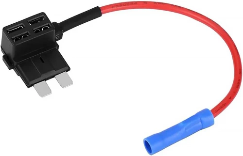 Bypass zum Trennen des Stromkreises | zusätzliche Sicherung 25A | 13 cm