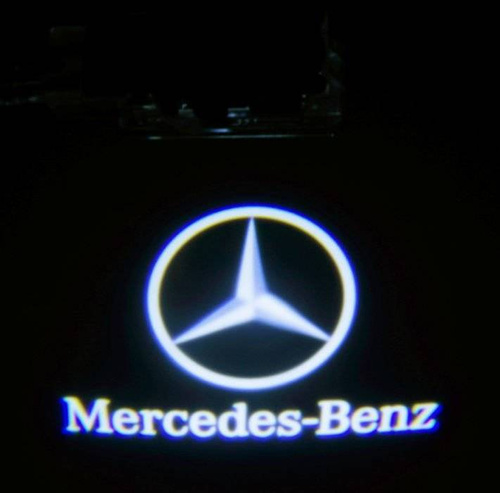 LED-Logo-Projektor für Mercedes-Benz C W203 CLK W209 SLK R171 SLR R199 W240 | PMC-BZ6