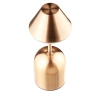 Kabellose Nachtlampe mit eingebautem 2000 mAh Akku | Moderne Tischlampe mit einstellbarer Leistung und Lichtfarbe | YG-D020-Kupfer