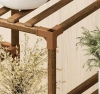 Holzblumenständer für Blumentöpfe | Pflanzenständer | Blumenregal | NZ251-BAMBOO