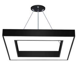 LED-Pendelleuchte | 60x60x6 cm | 40 W | quadratisch | Aluminium | CCD flimmerfrei | LPL-008