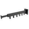 Klappbarer Kleiderständer | Faltbarer Wäscheständer | Wandhakenleiste | LYJ-S30-GREY
