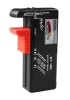 Batterietester | Analoges Voltmeter | Universaltester für Batterien und Akkus | BT-168-BLACK
