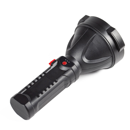 Taktische LED-Taschenlampe mit integriertem Akku | 3 Leuchtmodi, 500 lm, 1200 mAh | TL-5100B